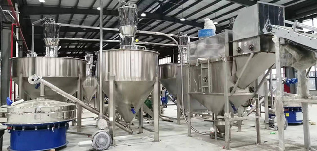 福建某食品企業(yè)全自動拆包供粉系統(tǒng)