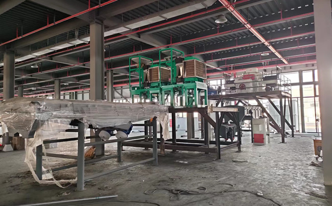 江蘇某新能源企業(yè)石英砂加工生產(chǎn)線