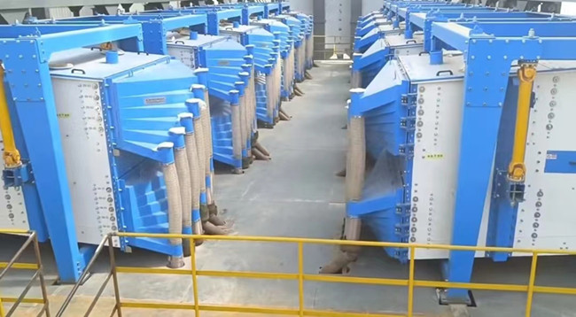 內(nèi)蒙某企業(yè)壓裂砂輸送篩分自動化產(chǎn)線