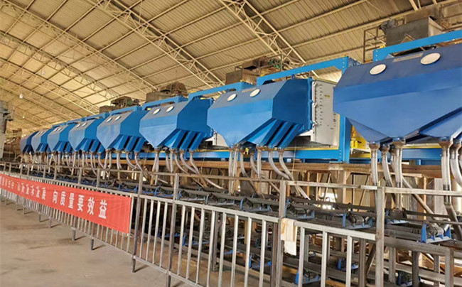 新疆某公司機(jī)制砂精細(xì)篩分生產(chǎn)線  