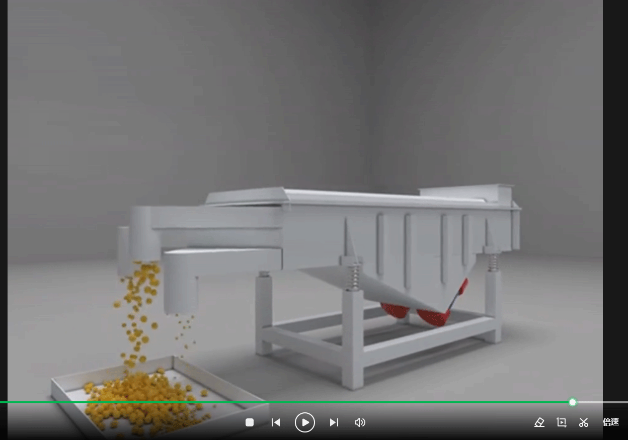 直線振動篩動畫演示