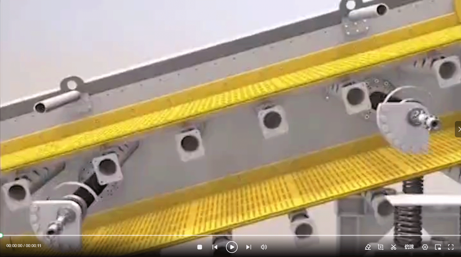 圓振篩工作原理動畫演示