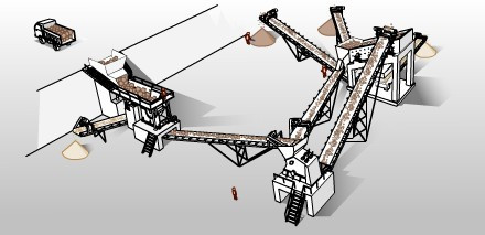 花崗巖破碎生產(chǎn)線