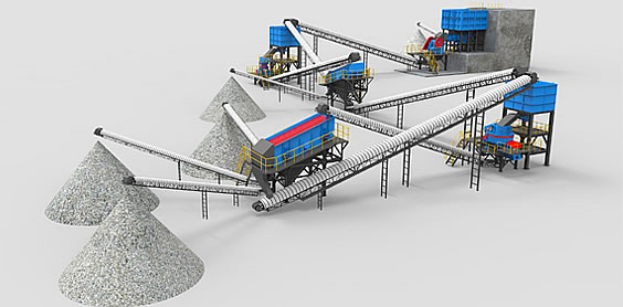 玄武巖制砂生產(chǎn)線